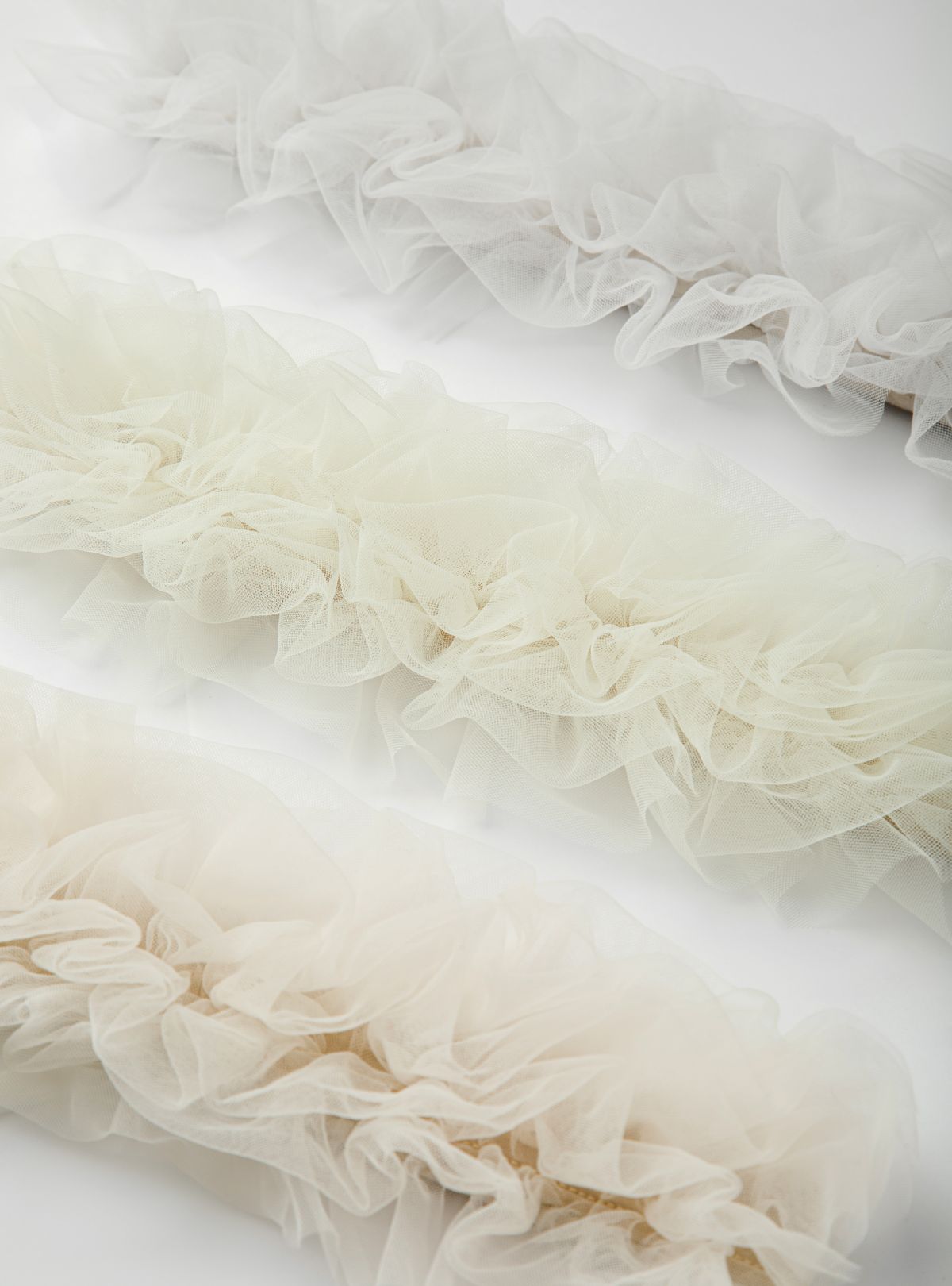 Gerafftes Tüll-Haarband für den Ponytail oder Bun