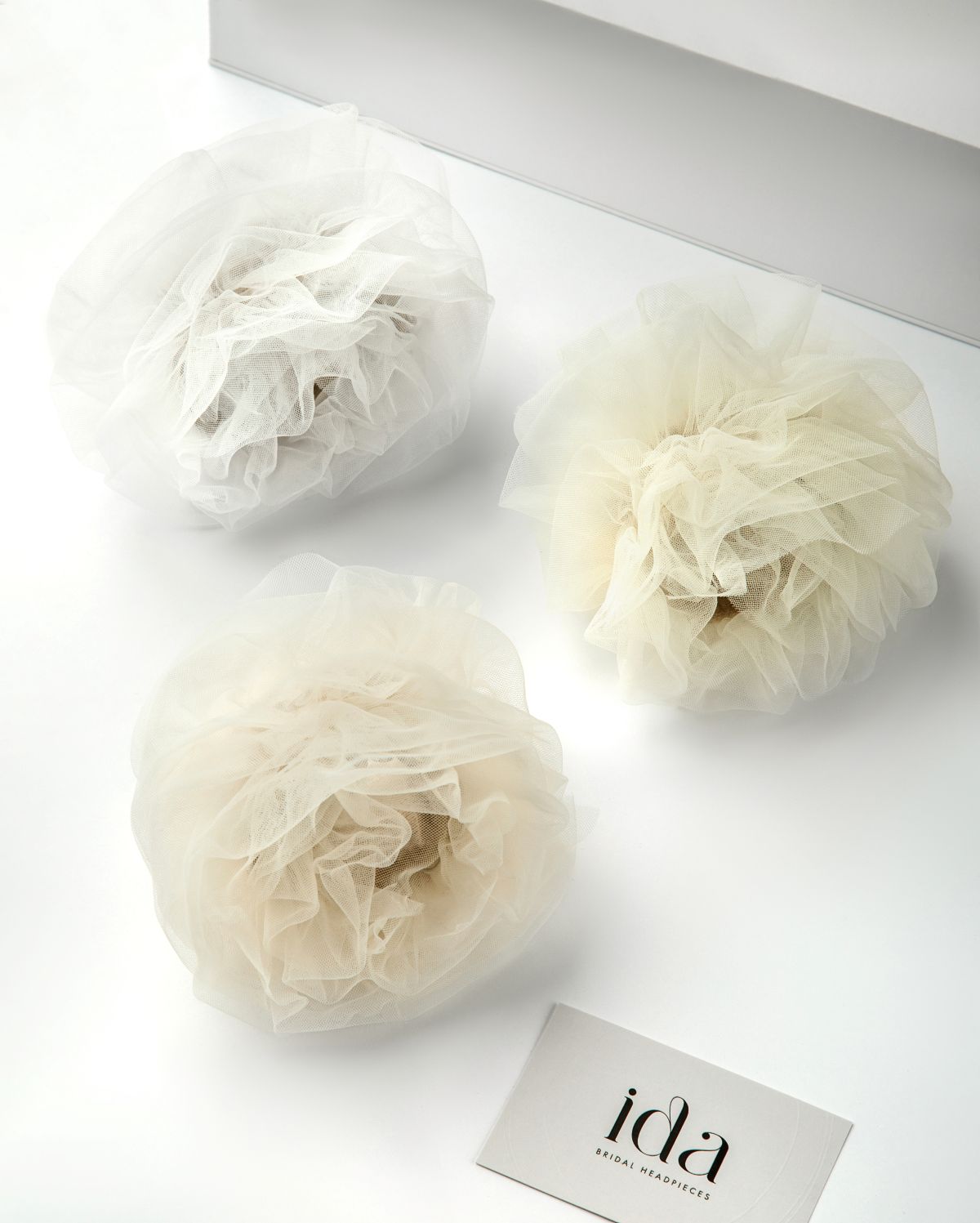 Gerafftes Tüll-Haarband für den Ponytail oder Bun